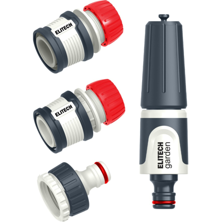 Комплект для полива ELITECH Garden 4 предмета Комплект для полива ELITECH Garden 4 предмета