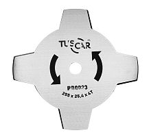 Нож для мотокосы TUSCAR BB0023, Standart, 255x25,4x4T, Multi