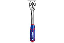 Трещотка ручная 1/2"  72 зуба для труднодоступ мест WORKPRO