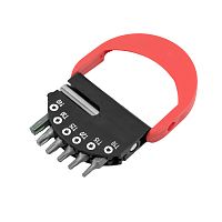 Набор бит с магнитным адаптером, 7 пр., TORX. CrV