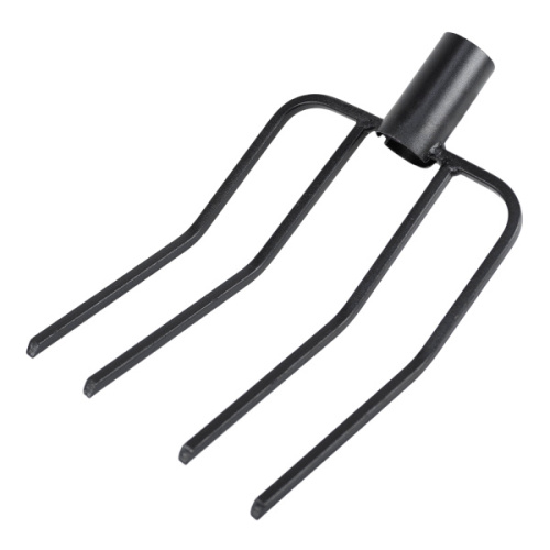 Вилы 4-х рогие садовые ЛЮКС плоский зуб 230*260 мм б/ч