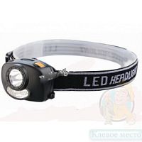 Фонарь Bailong головной BL-6520 (3W+4LED)