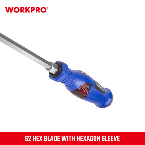 Отвертка ударная 8х150мм WORKPRO фото 7