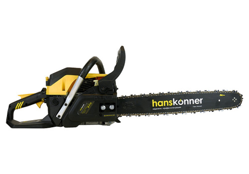 Бензопила 2.0 кВт, шина 18", 72 звена, шаг цепи 0,325" HGC2020 Hanskonner