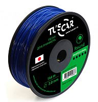 Леска для триммера TUSCAR Round blue, Professional, 3.0mm*166m, JQ