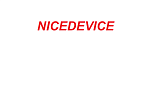 NICEDEVICE