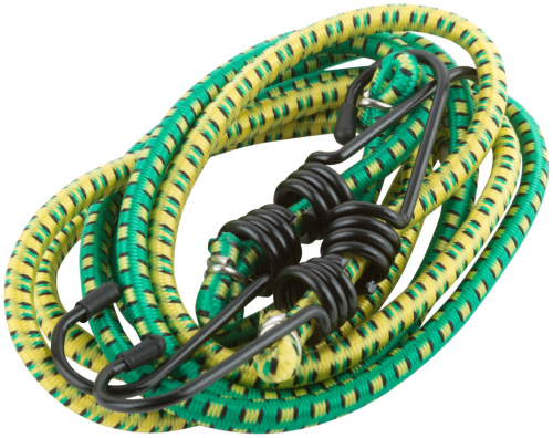 Ремни багажные резиновые, стальные крючки, 2шт, 1000*7 мм