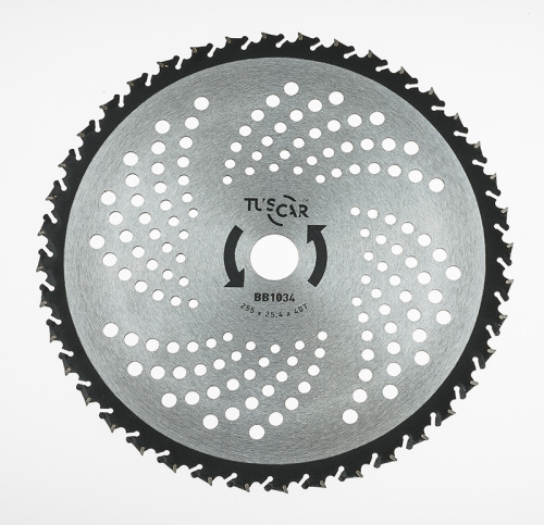Нож для мотокосы TUSCAR BB1034, Premium, 255x25,4x40T, Anti-Kick Нож для мотокосы TUSCAR BB1034, Premium, 255x25,4x40T, Anti-Kick