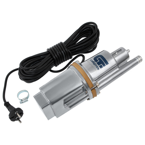 Вибрационный насос СВН300-10, верхний забор, 300 Вт, напор 75 м, 1200 л/ч, кабель 10 м// Сибртех Вибрационный насос СВН300-10, верхний забор, 300 Вт, напор 75 м, 1200 л/ч, кабель 10 м// Сибртех