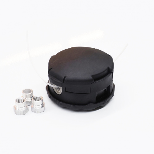 Головка триммерная TUSCAR TH09-14, Premium, набор адаптеров: гайка M10*1,00L; гайка M10*1,25L; гайка