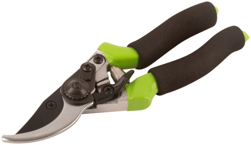 Секатор ленточная пружина, лезвия внахлест, 215мм Секатор ленточная пружина, лезвия внахлест, 215мм