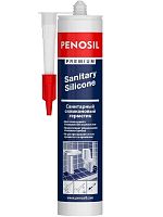 Герметик 280мл санитарный бесцветный Penosil S