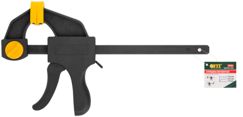 Струбцина нейлоновая пистолетная 150х345х70мм фото 2