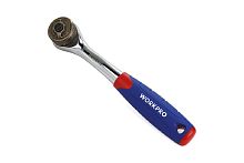 Трещотка ручная 3/8" 48 зубьев с двойным приводом WORKPRO