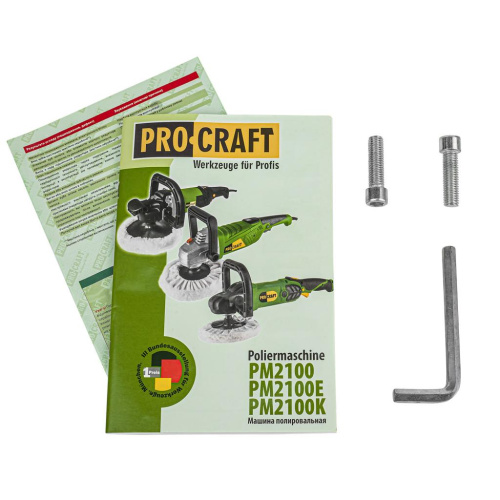Полировальная  машина  PM2100E бренд  Procraft фото 5