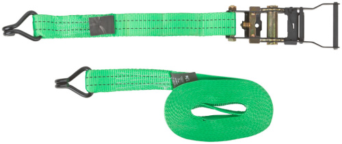 Ремень для крепления груза, храповый механизм 135 мм, полиэфирная лента 38 мм x 8 м, 1500 / 3000 кг Ремень для крепления груза, храповый механизм 135 мм, полиэфирная лента 38 мм x 8 м, 1500 / 3000 кг