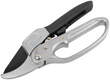 Секатор, храповый механизм, режущ.кромки встык с наковальней, 200мм