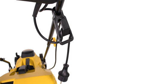 Газонокосилка эл. CHAMPION EM3313 (1,3 кВт пласт+ткань 35л шир 330мм выс 25-65мм, 8,8кг) фото 4