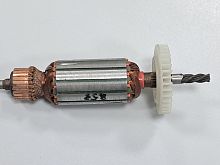 Якорь 857 - Якорь для дрели  ID 13 Q 650Wt 4-зуб,d-35,выс.162,ось-7мм. (Sturm.Omax.Waller и др.)