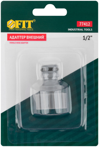 Адаптер внешний пластиковый 1/2" фото 3