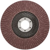 Круг лепестковый торцевой 125 мм Р80.
