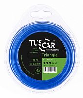 Леска для триммера TUSCAR Triangle, Standart, 2.0mm*15m
