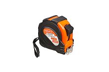 Рулетка 5х25мм, ОБРЕЗИНЕННЫЙ корпус, КЛАСС ТОЧНОСТИ II, УСИЛЕННЫЙ магнит, ПРОМО, Sturm!