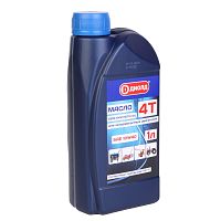 Масло "ДИОЛД" полусинтетическое SAE 10W40 для 4-х такт. двигателей 4Т (1л.) синяя кан., синяя кр.