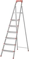 Лестница - стремянка стальная, 7 ступени, вес 9,0 кг
