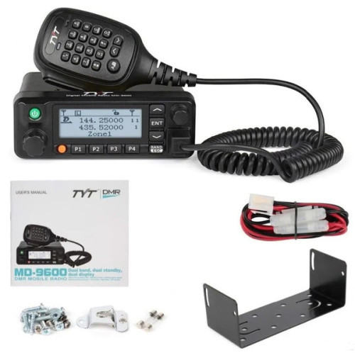 Автомобильная радиостанция TYT MD-9600 DMR (VHF/UHF) фото 2