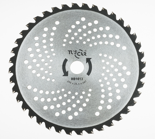 Нож для мотокосы TUSCAR BB1013, Standart, 255x25,4x40T, Classic Нож для мотокосы TUSCAR BB1013, Standart, 255x25,4x40T, Classic