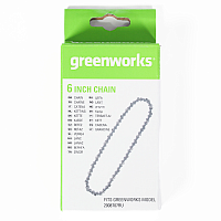 Цепь пильная Greenworks 15см