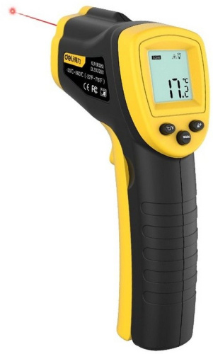 Инфракрасный пирометр (термометр) Deli DL333380 -30…380°C