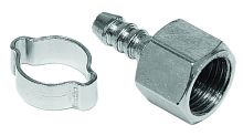 Переходник Elitech 1/4"М - елочка 8 мм + кольцо 8х13 мм