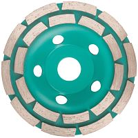 Диск алмазный шлифовальный Чашка, двухрядный 125х5х8х22,2мм, Greatflex LIGHT