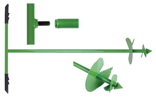 Бур садовый шнековый 1000*300 мм (БШ-076)