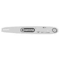 Шина для цепной пилы ПЦЭ-4 16" 3/8" 1,3мм "ДИОЛД"