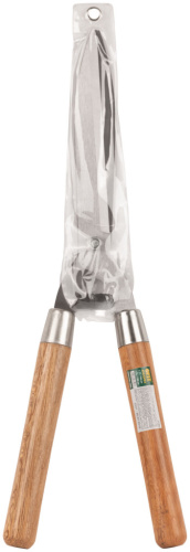 Кусторез, прямые лезвия, деревянные ручки 500 мм фото 2