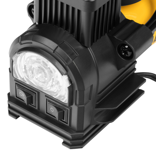 Компрессор автомобильный AC-75, 12 В, 10 атм., 75 л/мин, LED// Denzel фото 16