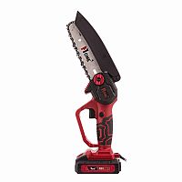 Пила акк цепная ECS18/2.0-PRO (18V,2акк,2,0Ач,З/У,15см шина,36зв,1,4шаг цепи,6м/с ск.вр.цепи,КЕЙС) №