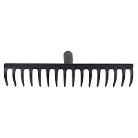 Грабли прямые 16 зуб., 425*80*25 мм б/ч Россия