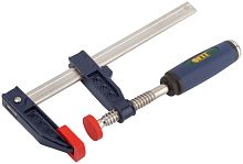 Струбцина тип "F" усиленная, мягкая ручка 50х150мм