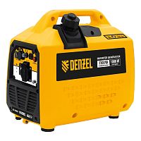 Генератор инверторный GS-1100iS, 1,1 кВт, 230 В, закрытый корпус, ручной старт// DENZEL