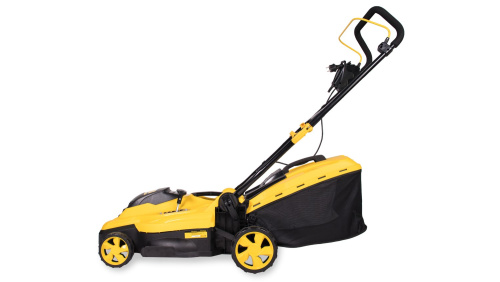 Газонокосилка эл. CHAMPION EM3616 (1,6 кВт пласт.+ткань травосб. 45л ширина 360мм 20-70мм, 11,5кг)