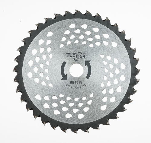 Нож для мотокосы TUSCAR BB1045, Professional, 230x25,4x36T, Duo Sharp