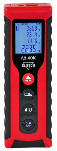 Дальномер лазерный Elitech ЛД  40К