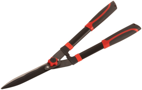 Кусторез, прямые лезвия с тефлоновым покрытием, стал. ручки с прорез. рукоятками 610 мм