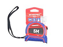Рулетка 5м х 25мм двухсторонняя  метр шкала   WORKPRO