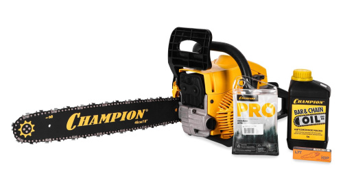 Бензопила CHAMPION 251-18"-0.325"-1,5-72 (2,3кВт, легкий старт, 5,6кг) фото 5
