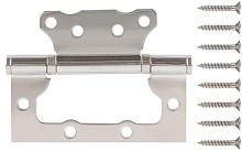 Петля дверная универсальная (без врезки) "Стандарт" 100*75*2,5 мм хром